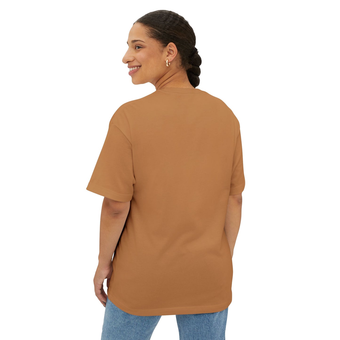Funny Oversized Tee - 'I Love You With All My Butt'