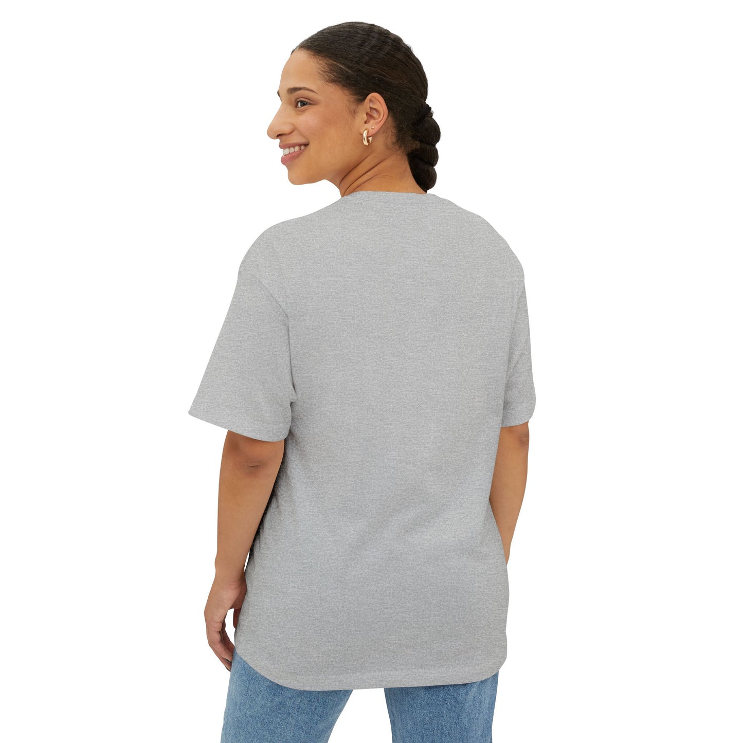 Funny Oversized Tee - 'I Love You With All My Butt'