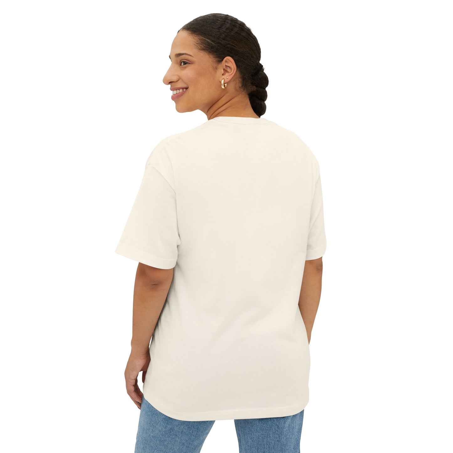 Funny Oversized Tee - 'I Love You With All My Butt'