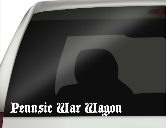 Pennsic War Wagon Decal