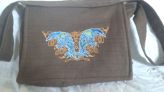 Norse Ravens Messenger Bag