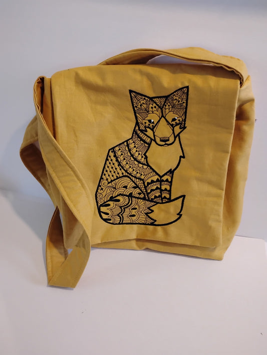 Geometric Fox Bag