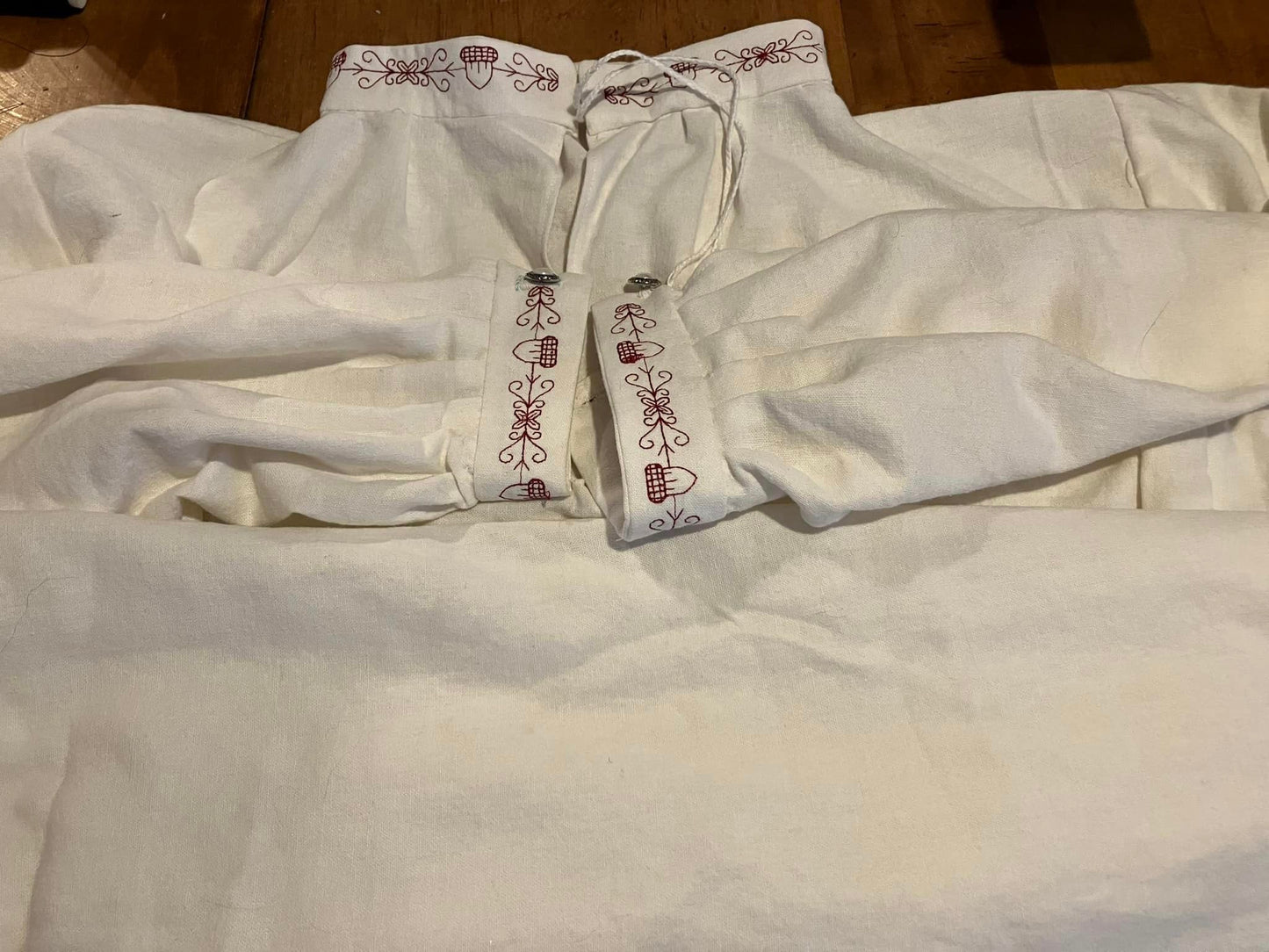 Elizabethan Embroidered Shirt