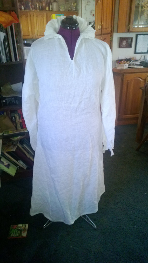 High Necked Women's Smock