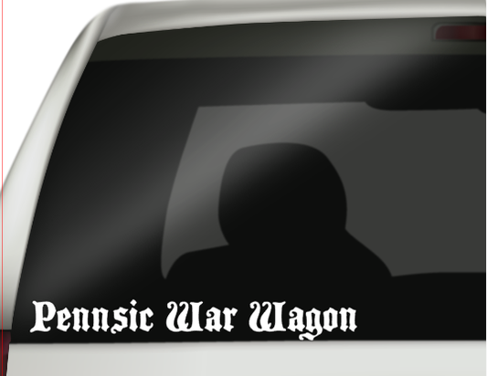 Pennsic War Wagon Decal