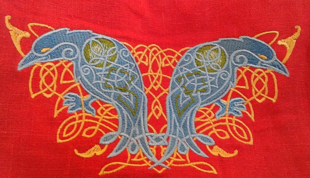 Norse Ravens Messenger Bag
